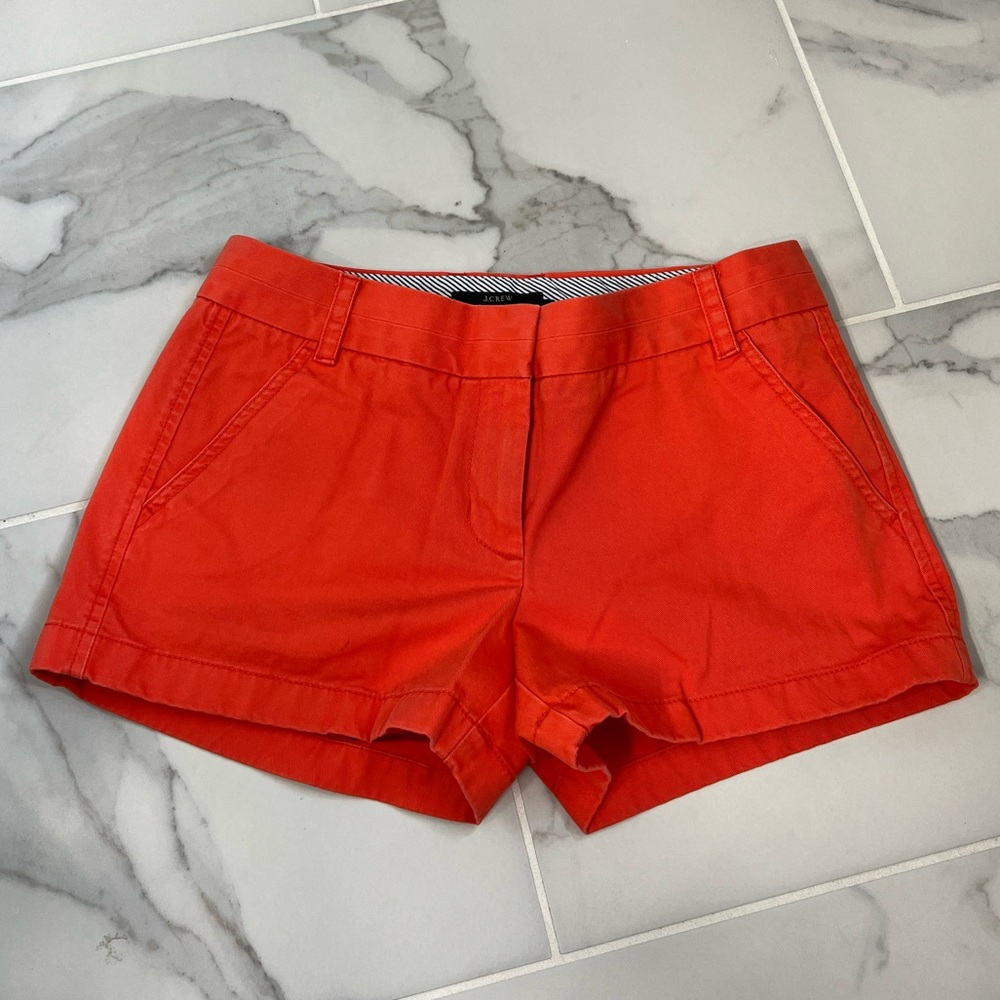 J Crew Chino shorts size 4